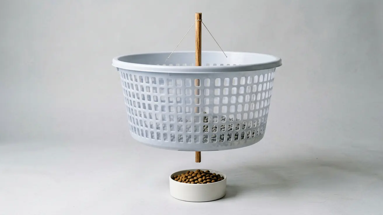 تله گربه با سبد